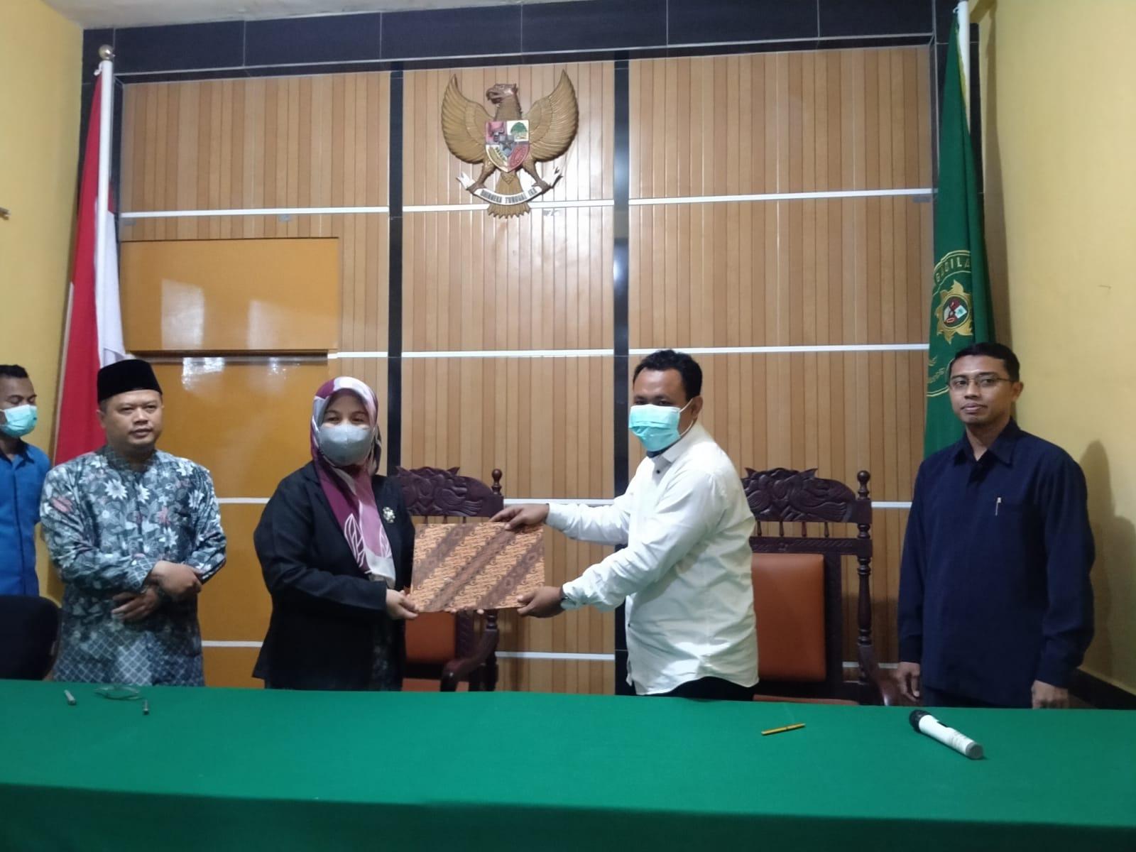 Sah! LPBH STAIHA Bawean Handel POSBAKUM Pengadilan Agama bawean Tahun 2022.